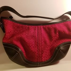 Red Coach Purse